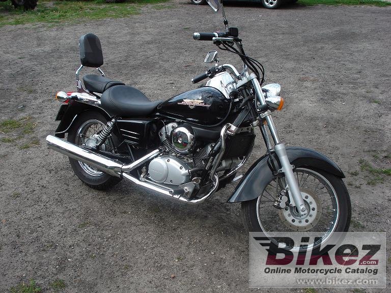 Big  vt 125 shadow picture and wallpaper from Bikez.com